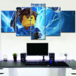 Jay Walker Ninjago Alle Charaktere 18 Leinwandbilder