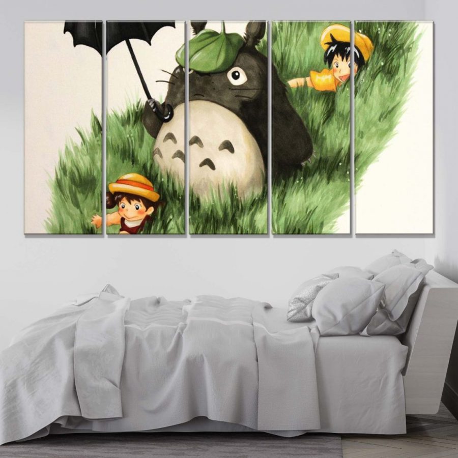 Mein Nachbar Totoro Alle Charaktere 33 Leinwandbilder – Bild 2