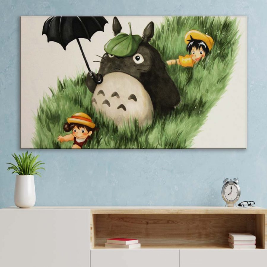 Mein Nachbar Totoro Alle Charaktere 33 Leinwandbilder – Bild 3