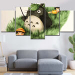 Mein Nachbar Totoro Alle Charaktere 33 Leinwandbilder