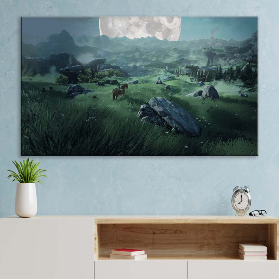 Breath of the Wild The Legend of Zelda 4 Leinwandbilder – Bild 3