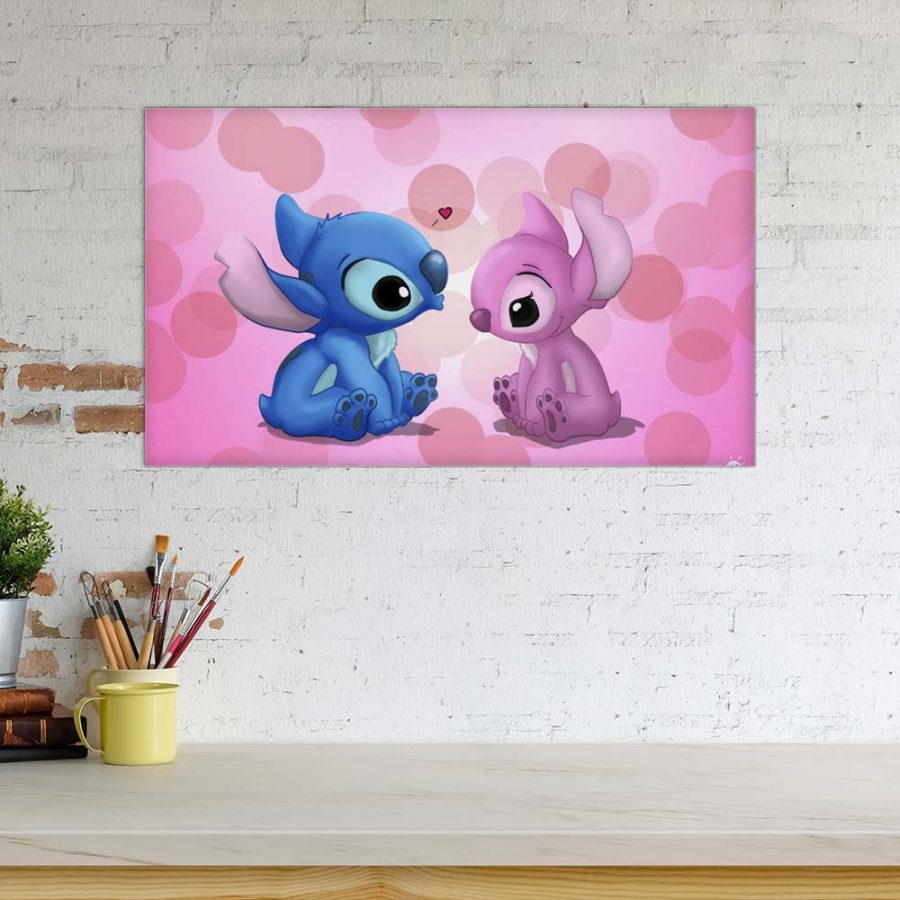 Disney Stitch and Angle 6 Leinwandbilder – Bild 3