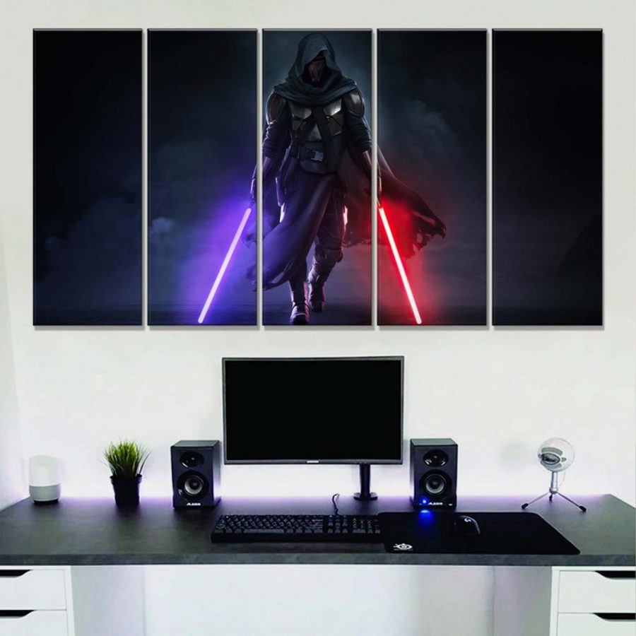 Star Wars Lichtschwert 15 Leinwandbilder – Bild 2