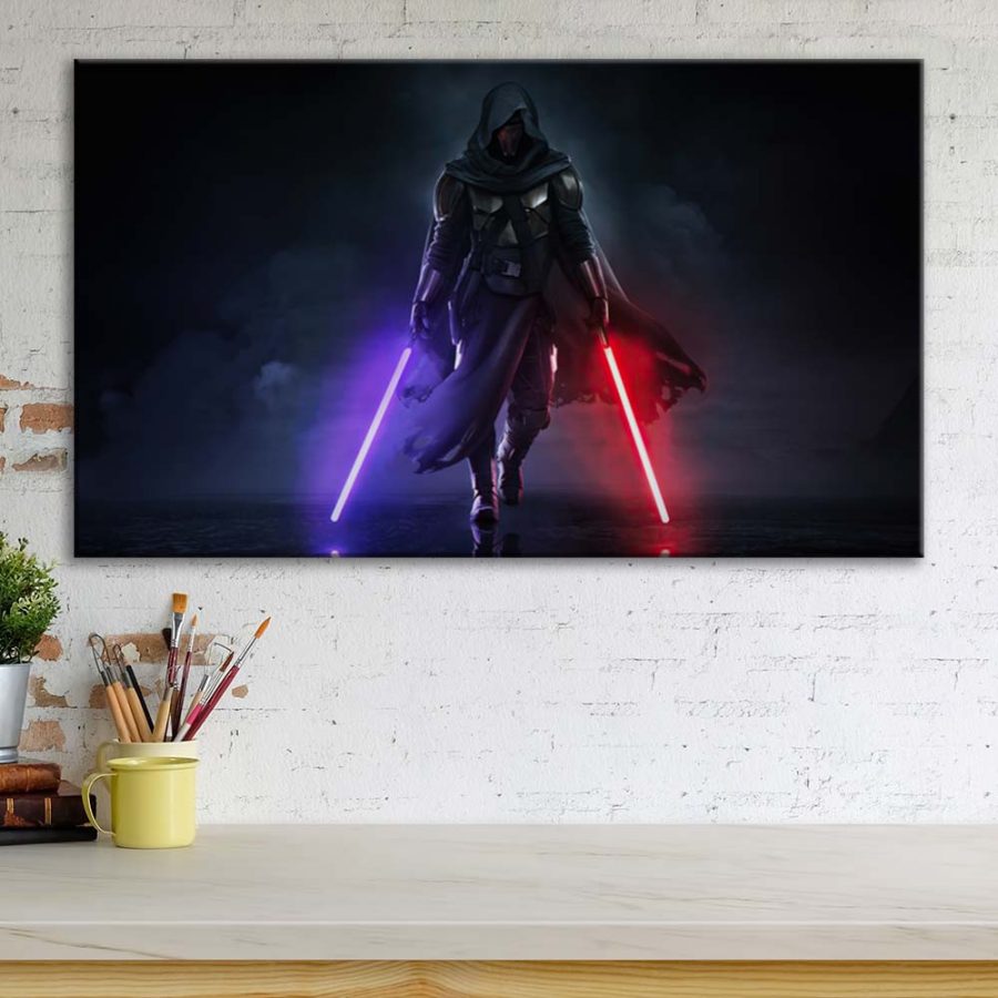 Star Wars Lichtschwert 15 Leinwandbilder – Bild 3