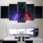 Star Wars Lichtschwert 15 Leinwandbilder