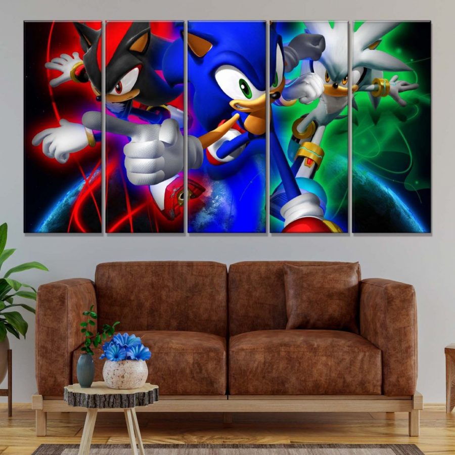 Sonic The Hedgehog 29 Leinwandbilder – Bild 2