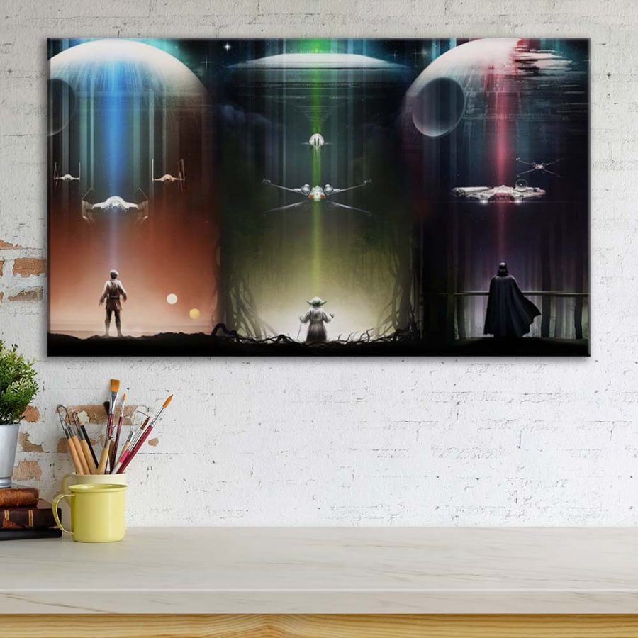 Star Wars 37 Leinwandbilder – Bild 3