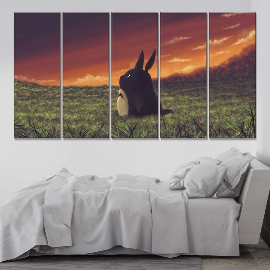 Mein Nachbar Totoro 12 Leinwandbilder – Bild 2