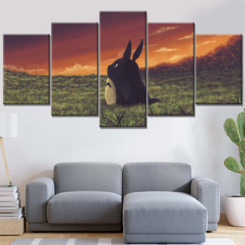 Mein Nachbar Totoro 12 Leinwandbilder