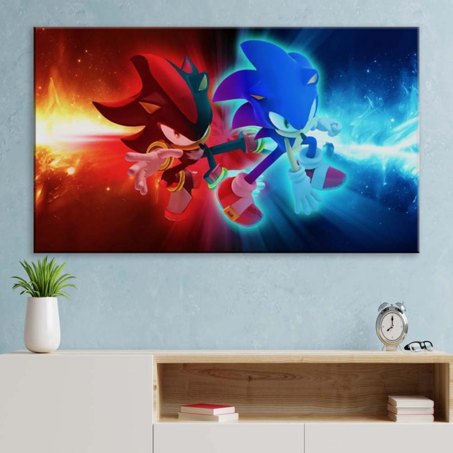 Sonic The Hedgehog 23 Leinwandbilder – Bild 3
