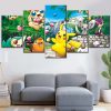 Pokemon Alle Charaktere 8 Leinwandbilder