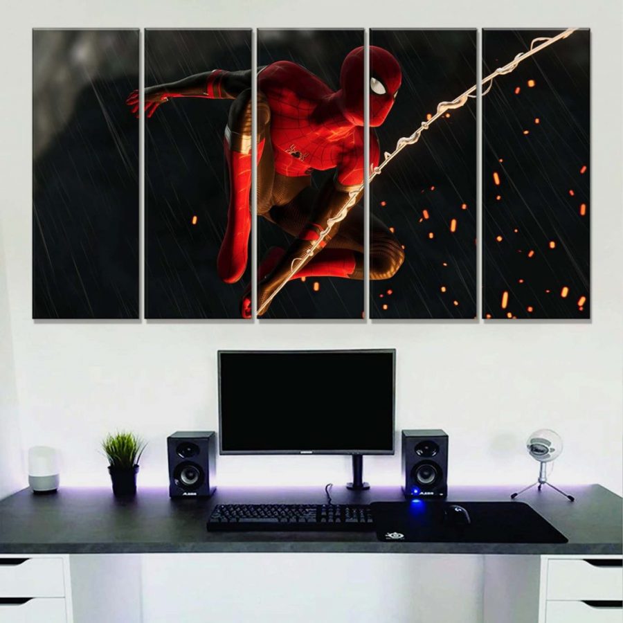 Marvel Spider Man 8 Leinwandbilder – Bild 2