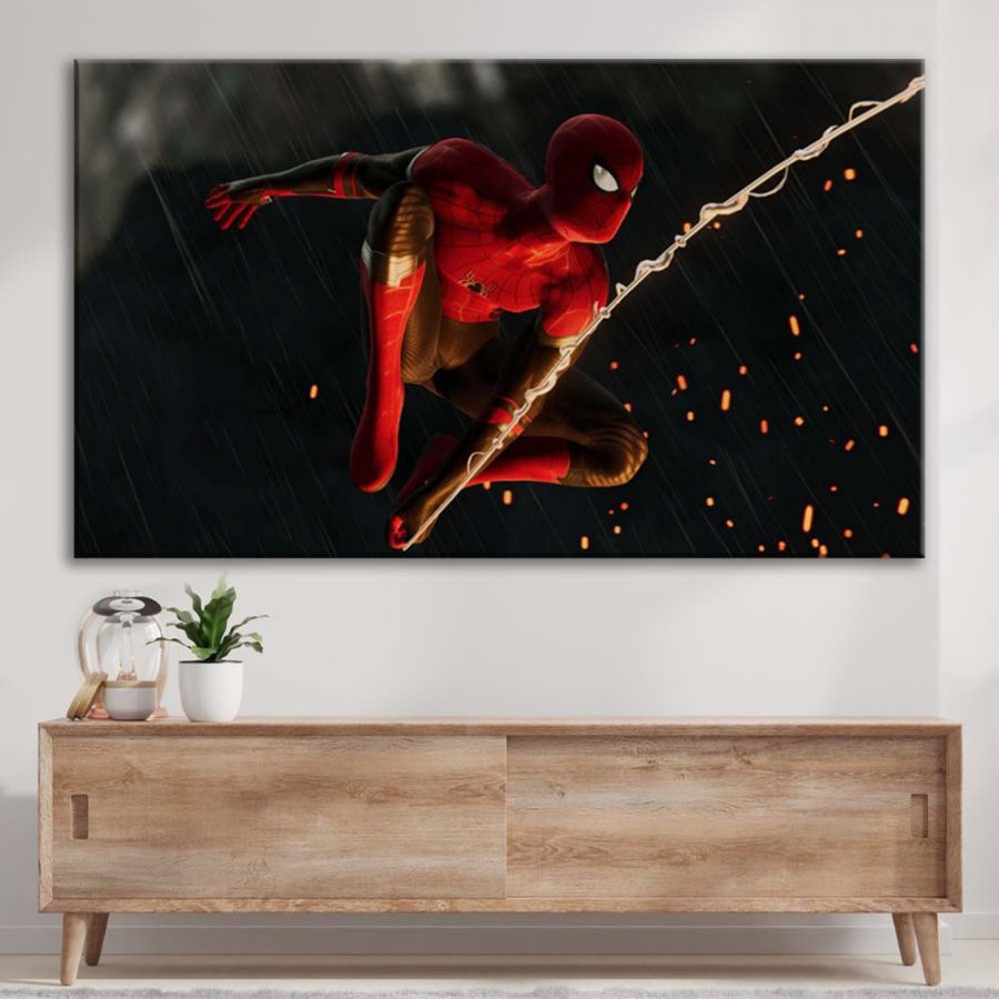 Marvel Spider Man 8 Leinwandbilder – Bild 3