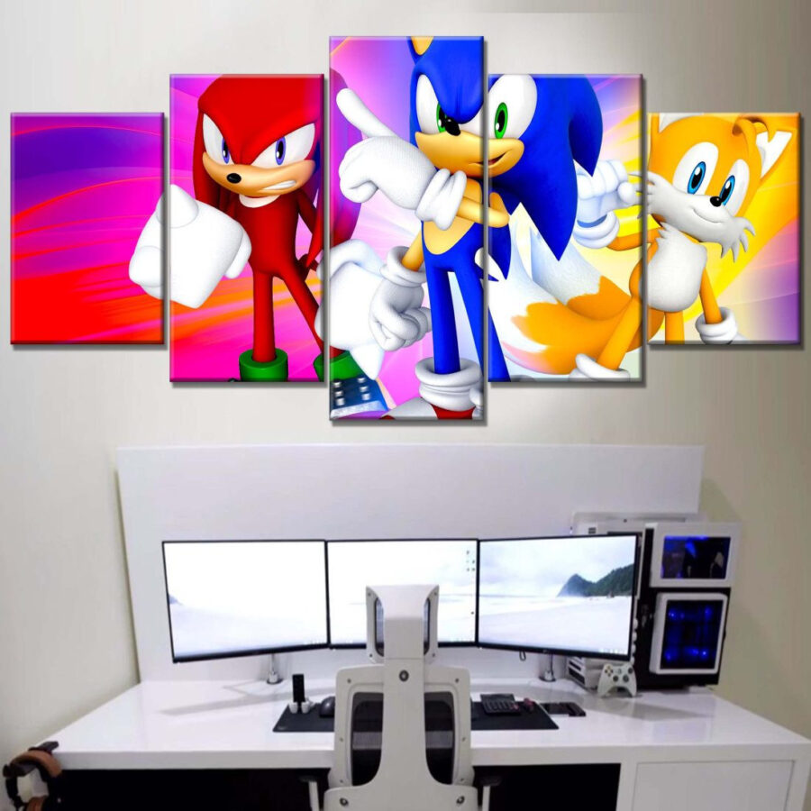 Sonic The Hedgehog 34 Leinwandbilder