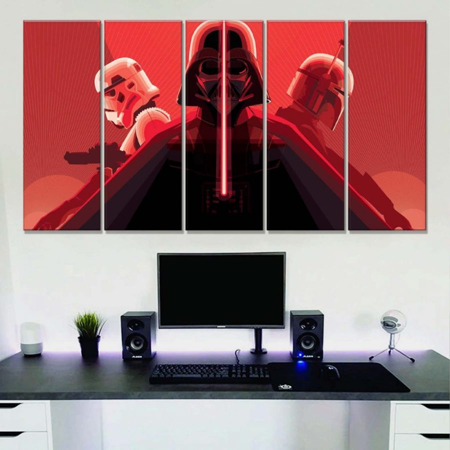Star Wars Darth Vader und Stormtrooper 11 Leinwandbilder – Bild 2