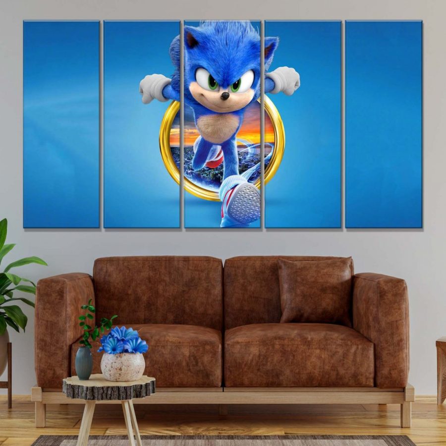 Sonic The Hedgehog 14 Leinwandbilder – Bild 2