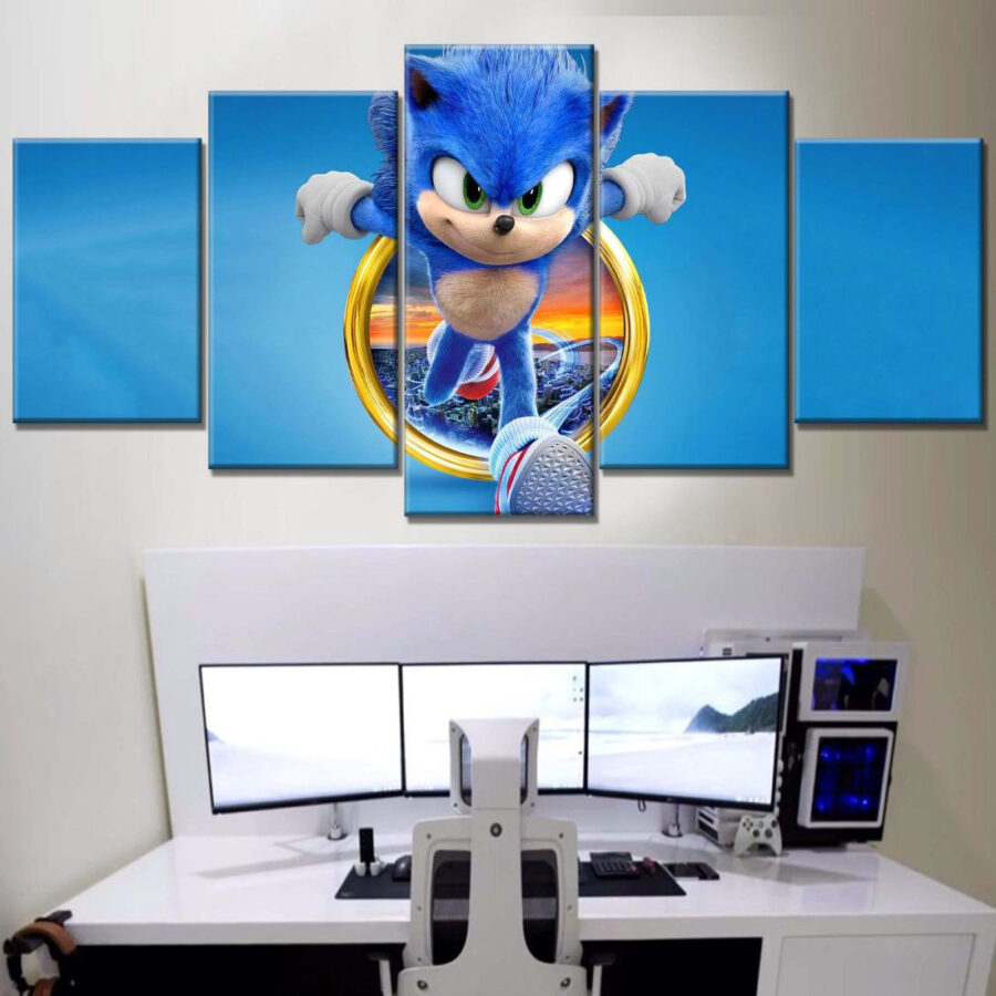 Sonic The Hedgehog 14 Leinwandbilder