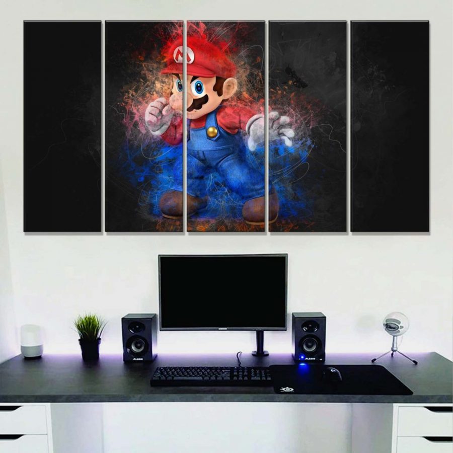 Mario Super Mario 6 Leinwandbilder – Bild 2
