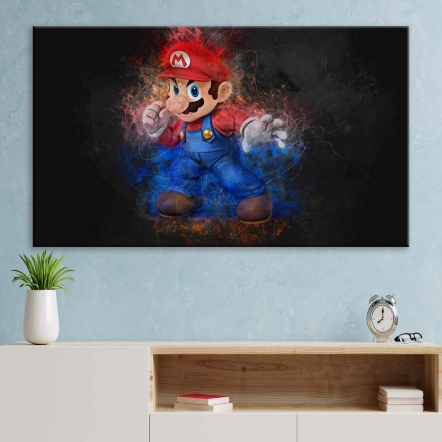 Mario Super Mario 6 Leinwandbilder – Bild 3