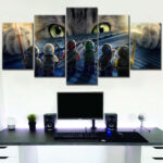 Ninjago Alle Charaktere 7 Leinwandbilder