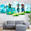 Super Mario 16 Leinwandbilder