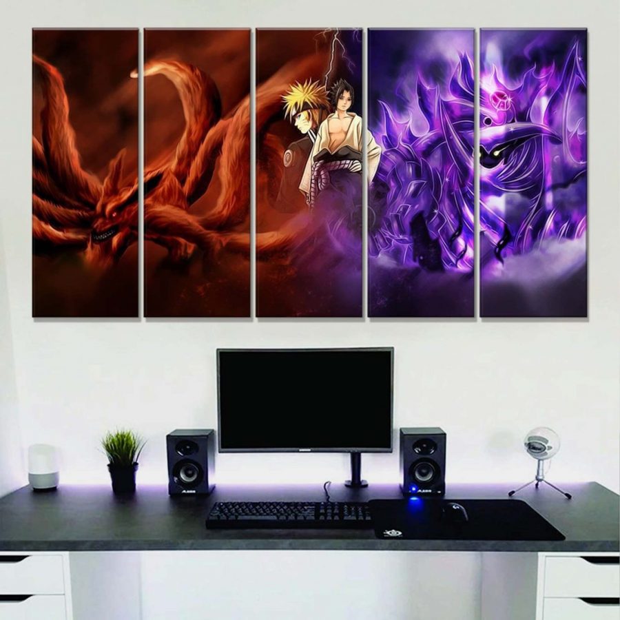 Naruto Uchiha Sasuke und Naruto 35 Leinwandbilder – Bild 2