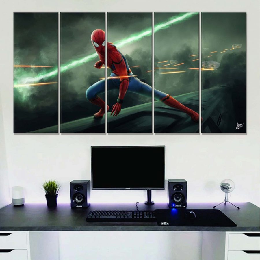 Marvel Spider Man 4 Leinwandbilder – Bild 2