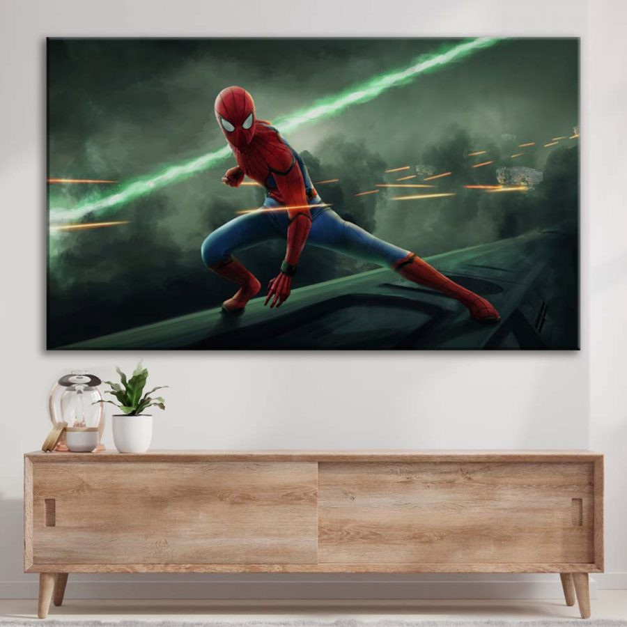 Marvel Spider Man 4 Leinwandbilder – Bild 3