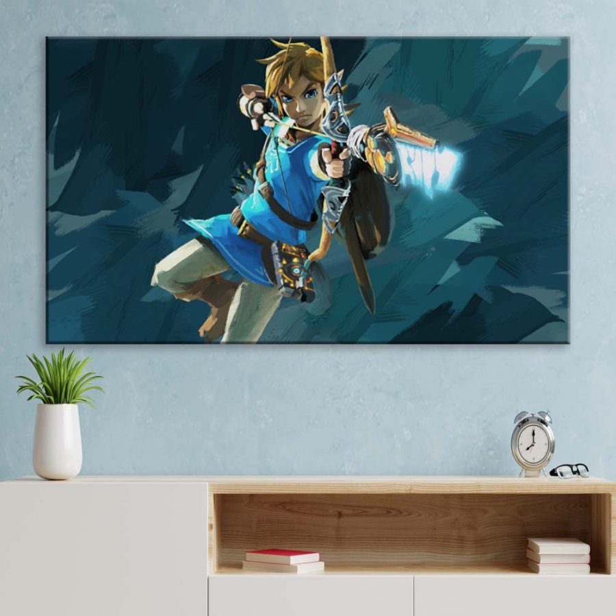 Breath of the Wild The Legend of Zelda 5 Leinwandbilder – Bild 3