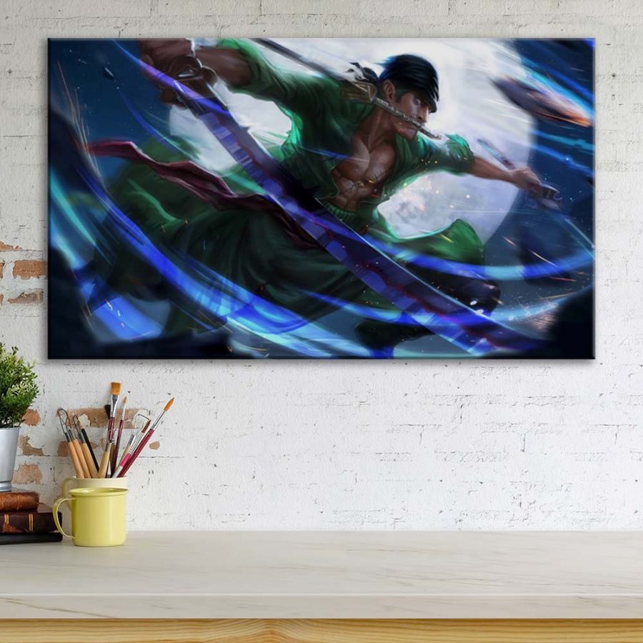 One Piece Zoro 43 Leinwandbilder – Bild 3