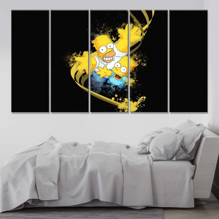 Die Simpsons Homer Simpson 42 Leinwandbilder – Bild 2