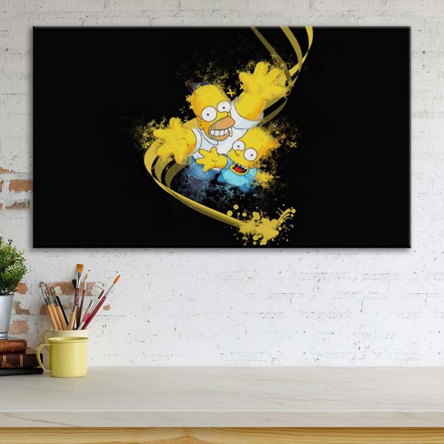 Die Simpsons Homer Simpson 42 Leinwandbilder – Bild 3