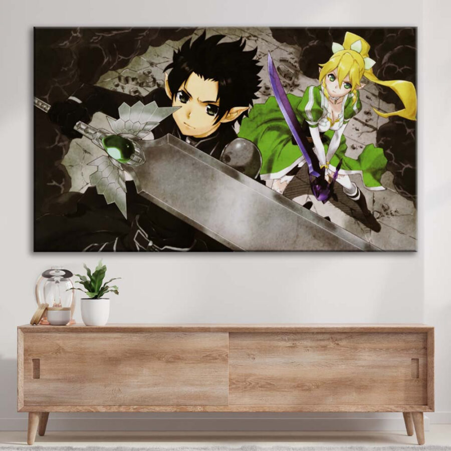 Sword Art Online Alle Charaktere 35 Leinwandbilder – Bild 3