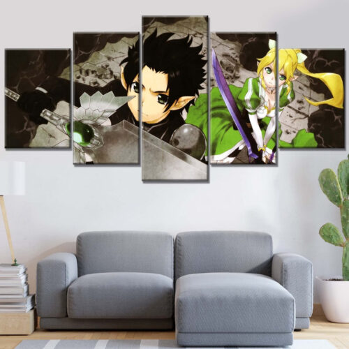 Sword Art Online Alle Charaktere 35 Leinwandbilder