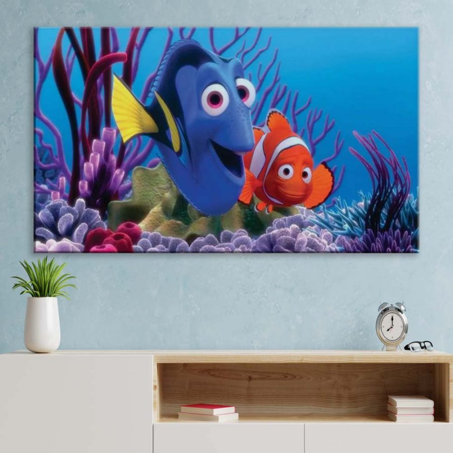 Findet Nemo Figuren 2 Leinwandbilder – Bild 3