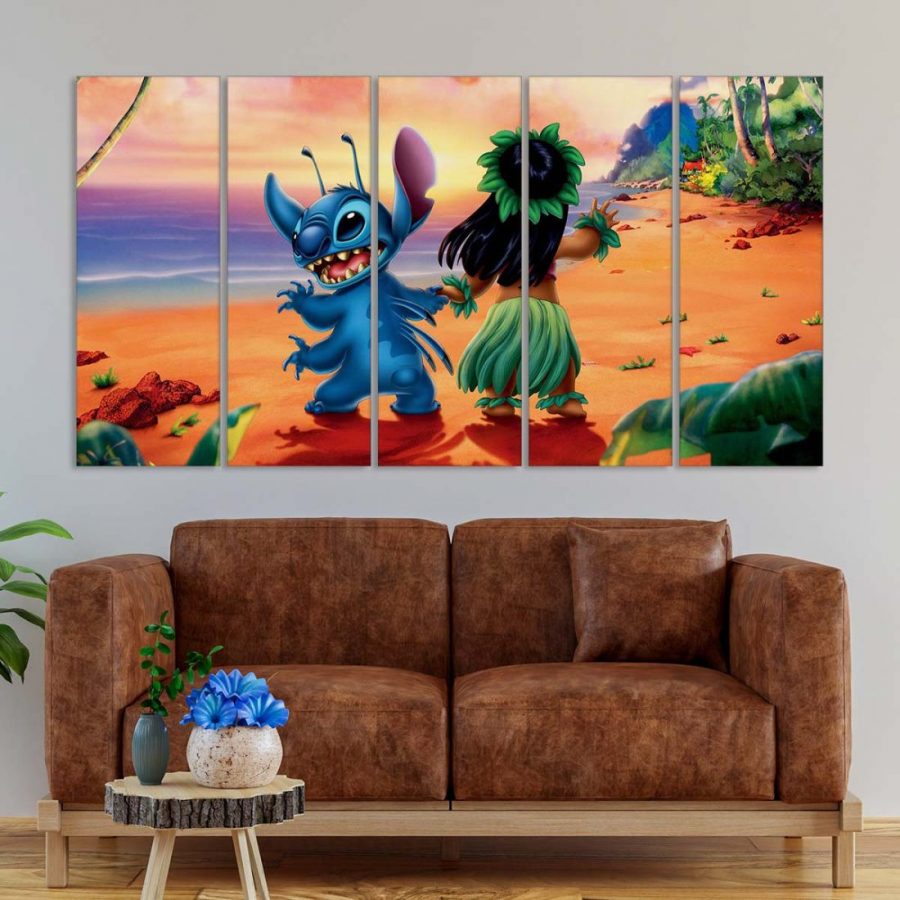 Disney Lilo und Stitch 1 Leinwandbilder – Bild 2