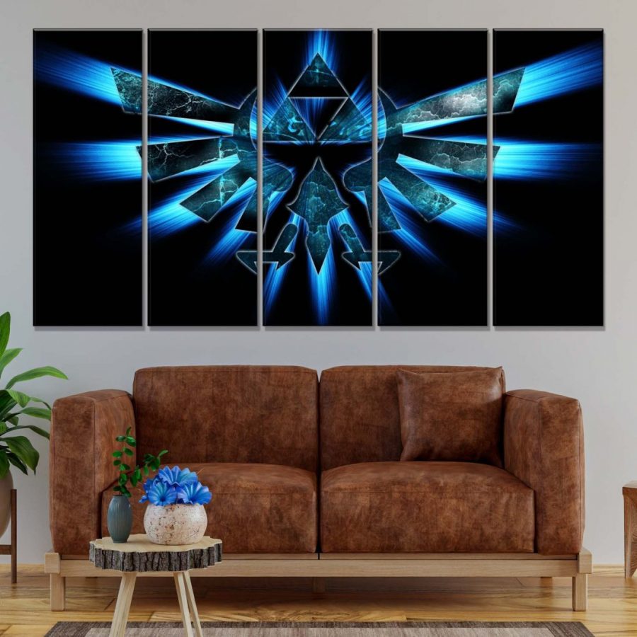 The Legend of Zelda Triforce 6 Leinwandbilder – Bild 2