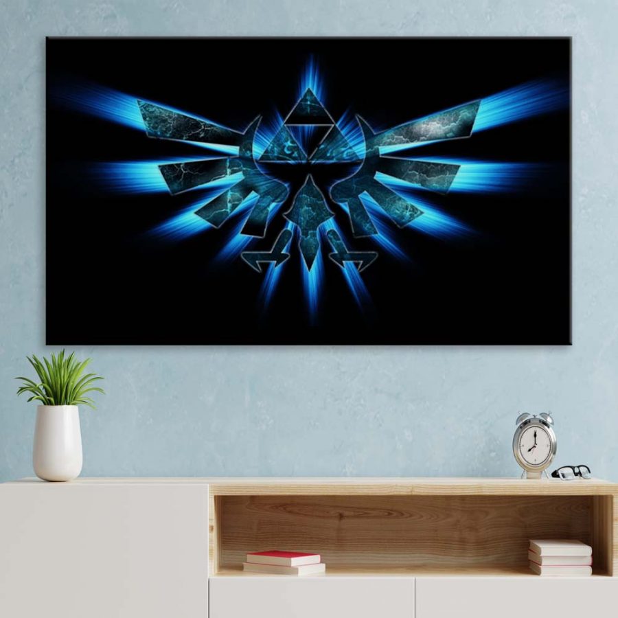 The Legend of Zelda Triforce 6 Leinwandbilder – Bild 3