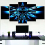 The Legend of Zelda Triforce 6 Leinwandbilder