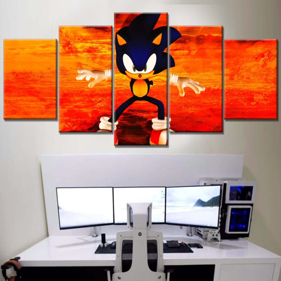 Sonic The Hedgehog 5 Leinwandbilder
