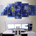 Valentino Rossi Moto GP 4 Leinwandbilder