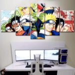 Naruto Alle Charaktere 25 Leinwandbilder