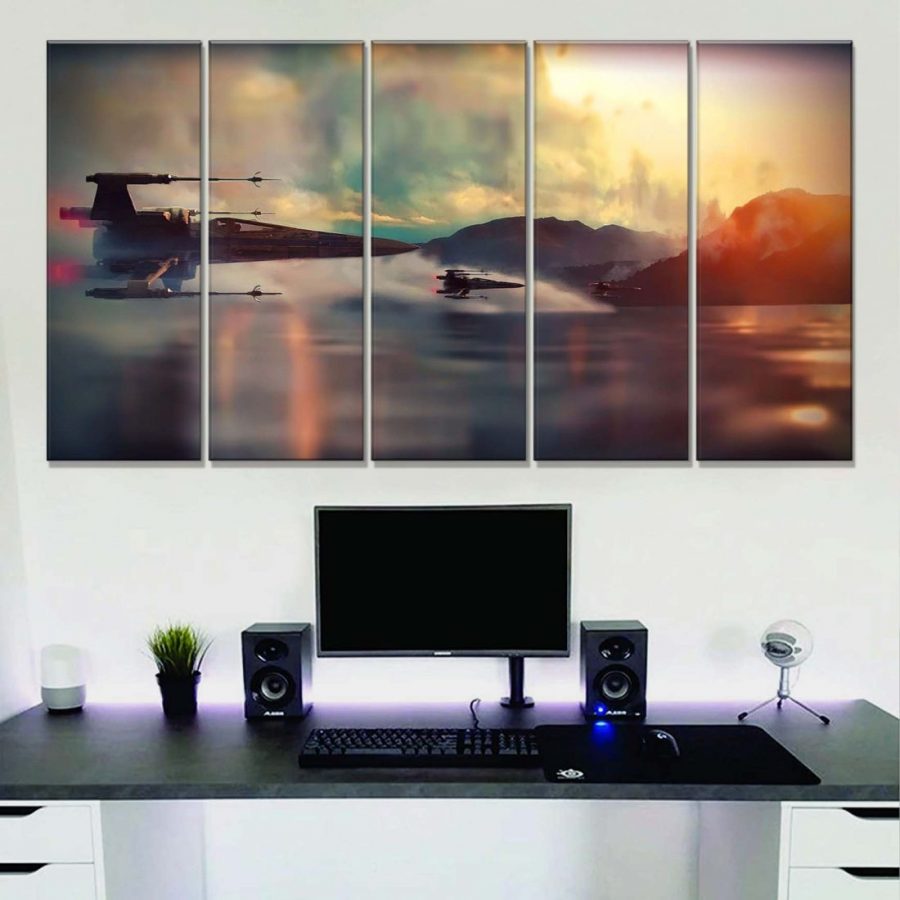 X Wing Star Wars Leinwandbilder – Bild 2