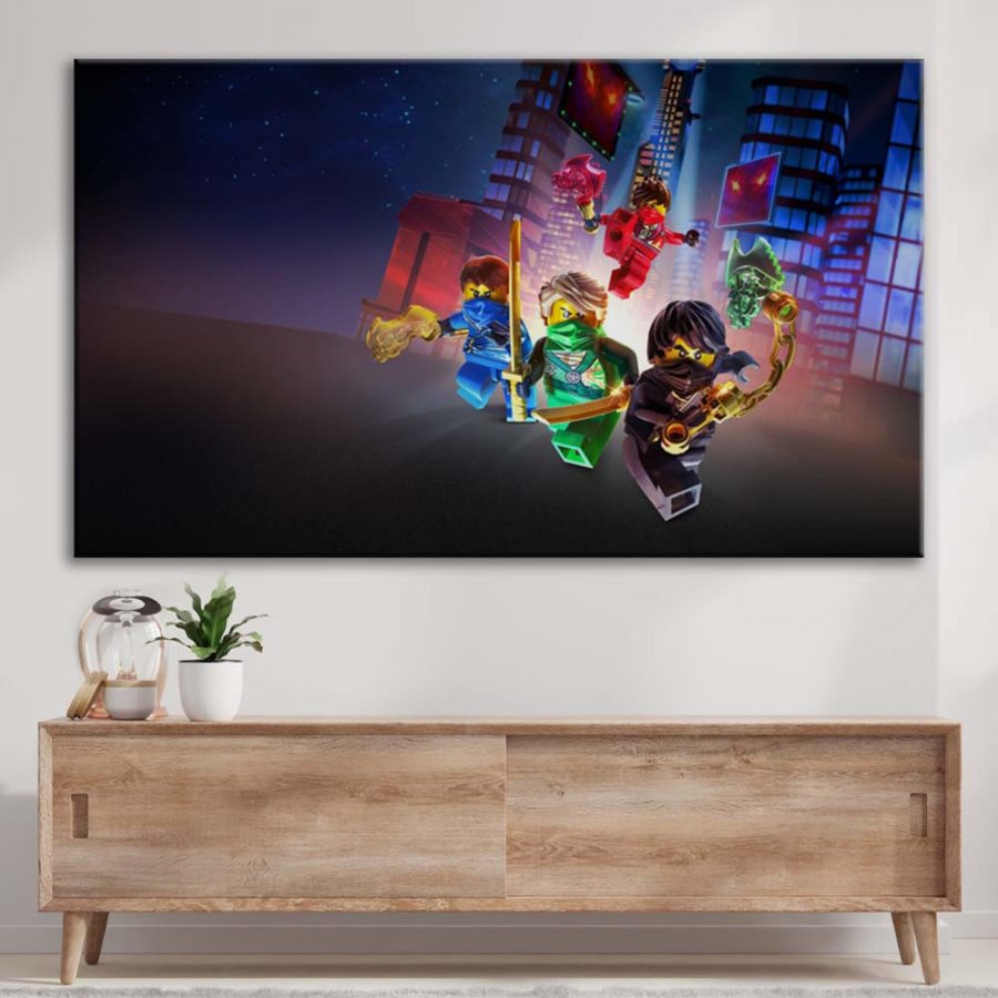 Ninjago Alle Charaktere 26 Leinwandbilder – Bild 3