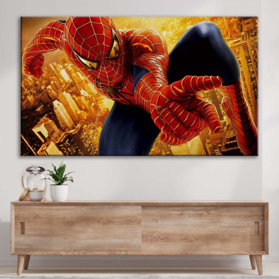 Spider Man Marvel 27 Leinwandbilder – Bild 3