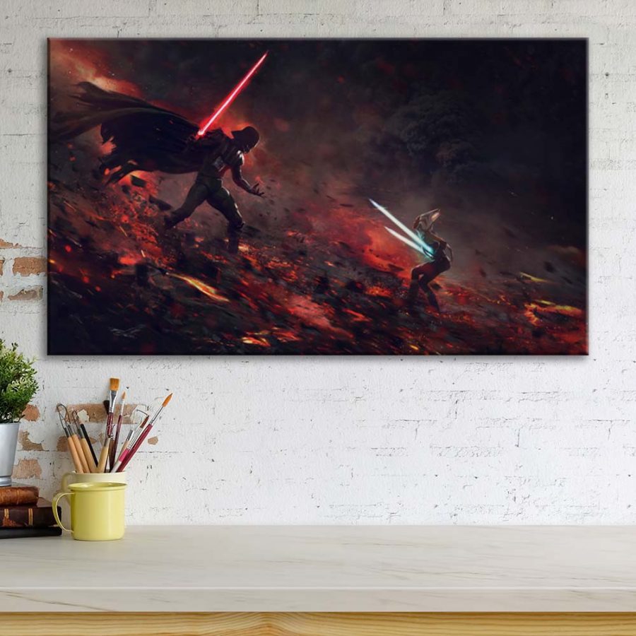 Star Wars Fight 2 Leinwandbilder – Bild 3