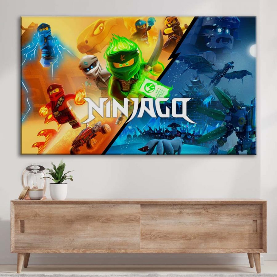 Ninjago Alle Charaktere 29 Leinwandbilder – Bild 3