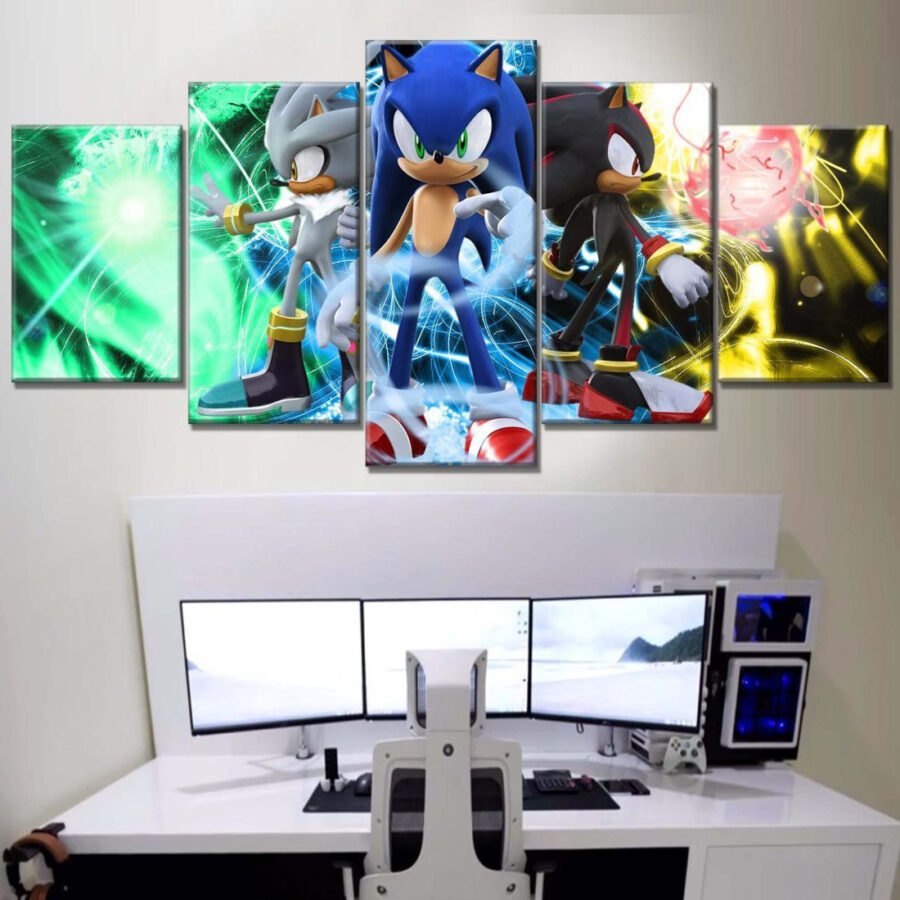 Sonic The Hedgehog 36 Leinwandbilder