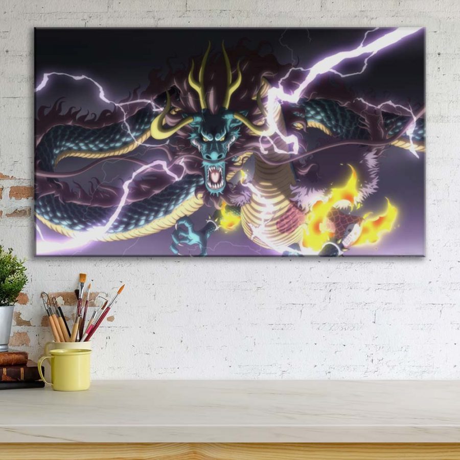 One Piece Kaido 16 Leinwandbilder – Bild 3