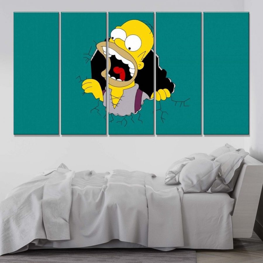 Die Simpsons Homer Simpson 34 Leinwandbilder – Bild 2